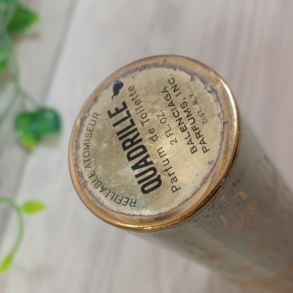 Balenciaga Vintage Quadrille Rare Brass Refillable - Picture 10 of 11